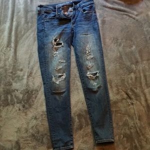 Distressed Jeans